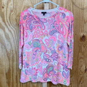 Talbots size M petite cardigan sweater